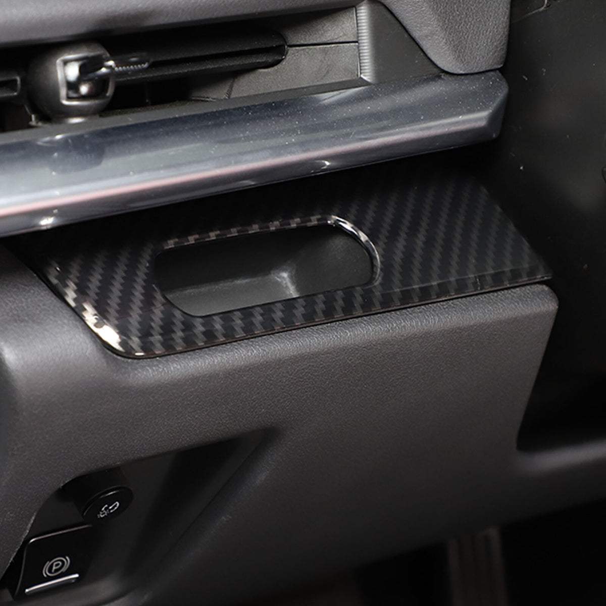 ABS Carbon Fiber Interior Full Cover Trim Kit Set For Corvette C8 2020-2025 62