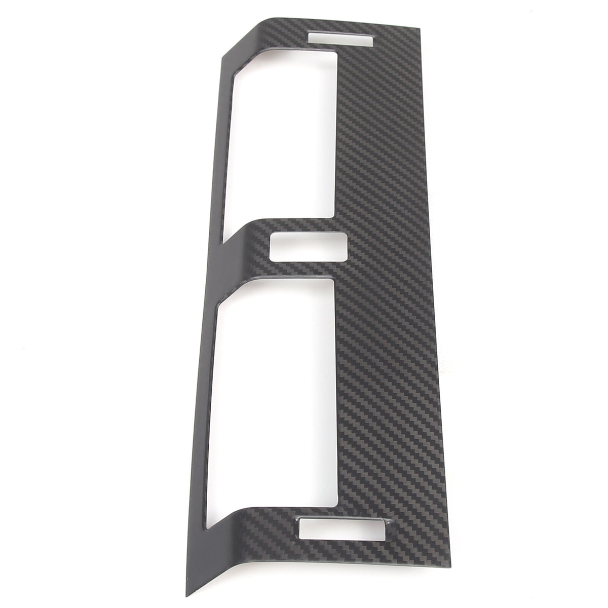 Matte Real Carbon Fiber Center Console Air Vent Trim For LR Defender 20-24 US 8