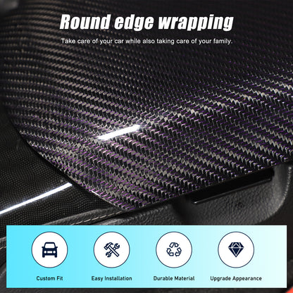 Real Carbon Fiber Center Console Armrest Box Cover Trim For Corvette C6 2005-13 6