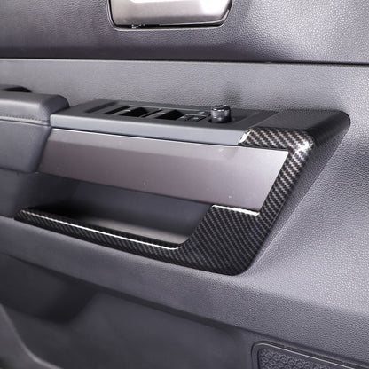 ABS Carbon Fiber Interior Set Cover Trim Kit For Toyota Tundra Sequoia SR 22+ - Styles 1-5 138