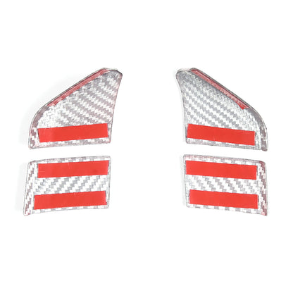 Red Real Carbon Fiber Full Interior Set Decor Trim Kit for Corvette C8 20-25 10