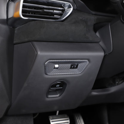 Matte Real Carbon Rear Door Tailgate Switch Cover Trim For Lotus EMIRA 2021-2025 13