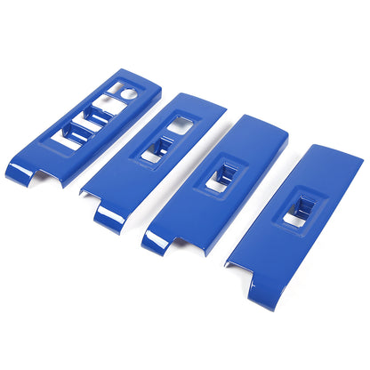 ABS Blue Car Center Panel Trim Interior Accessories For Toyota Tundra 2022-2026 - Variants 6-10 4