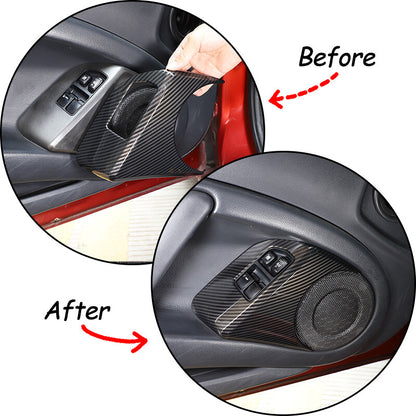 ABS Carbon Fiber Interior Set Panel Decor Cover For Mitsubishi ECLIPSE 2006-11 19
