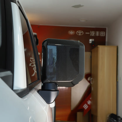 ABS Carbon Fiber Review Mirror Cover Trim For Lexus GX GX550 2024-2025 6