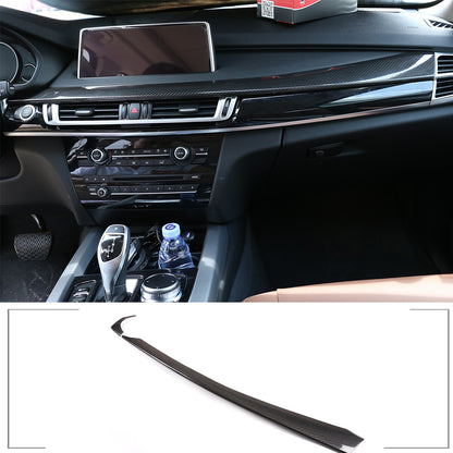 Real Carbon Fiber Full Interior Set Cover Trim Kit For BMW X5 F15 2014-18 US 3