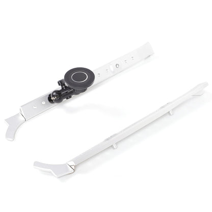 Silver A-Pillar Mount Bracket Holder For Land Rover Defender L316 2004-2018 4