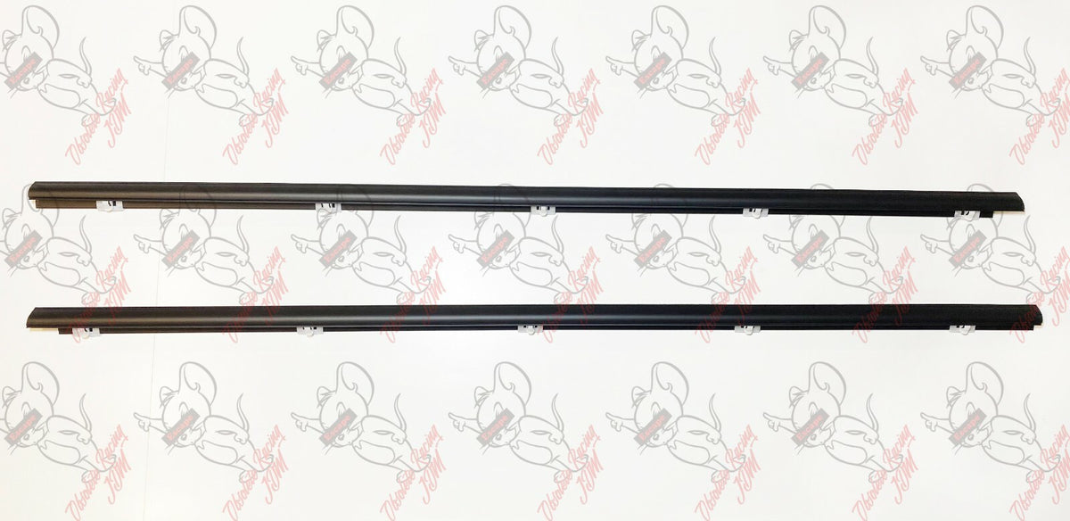 HONDA GENUINE CIVIC EG6 EG4 Window Door Molding Weather Strip Outer Pair Set OEM 5