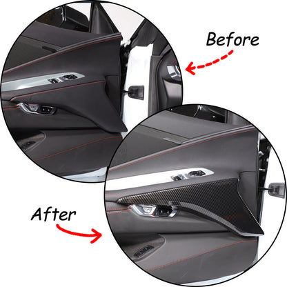 Carbon Fiber ABS Interior Full Decor Cover Trim Kit For Corvette C8 2020-2025 - Styles 26-30 60