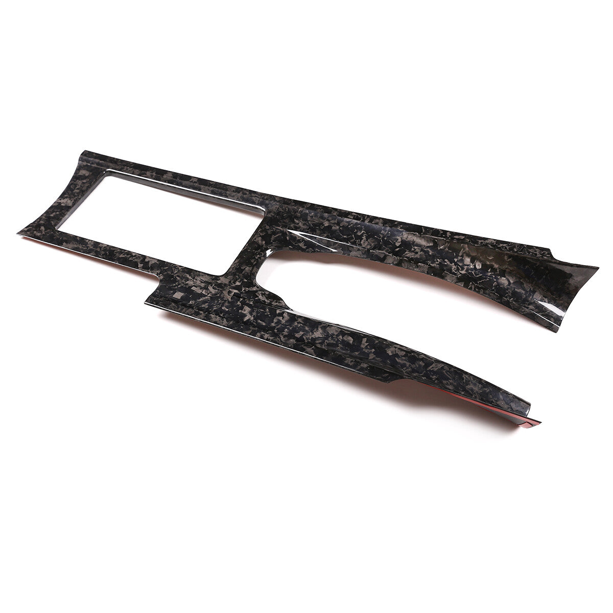 Forged Carbon Fiber Car Center Control Gear Panel Trim For Nissan GTR R35 08-16 11