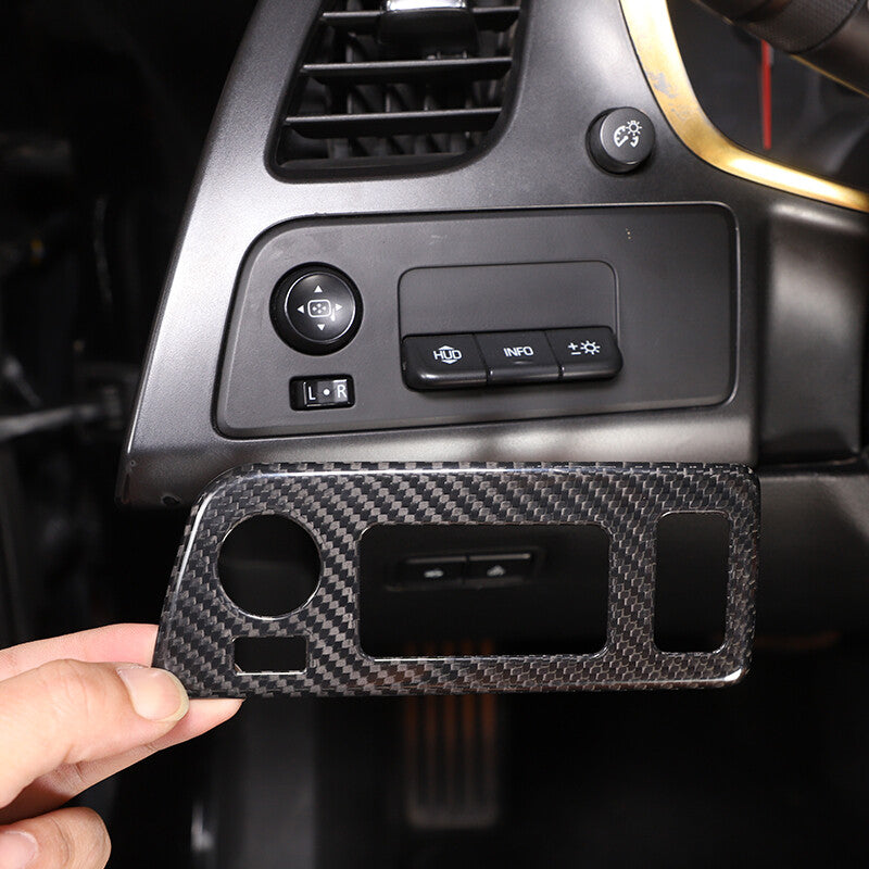 Real Carbon Fiber Interior Dashboard Trim Cover Decor Kit For Corvette C7 14-19 26