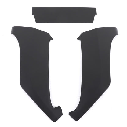 Matte Black ABS Center Console Knee Side Panel Trim For LR Defender L663 2025+ 8