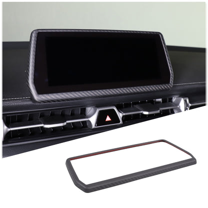 Matte Real Carbon Fiber Interior Trim Cover Accessories For Toyota Supra A90 19+ 62
