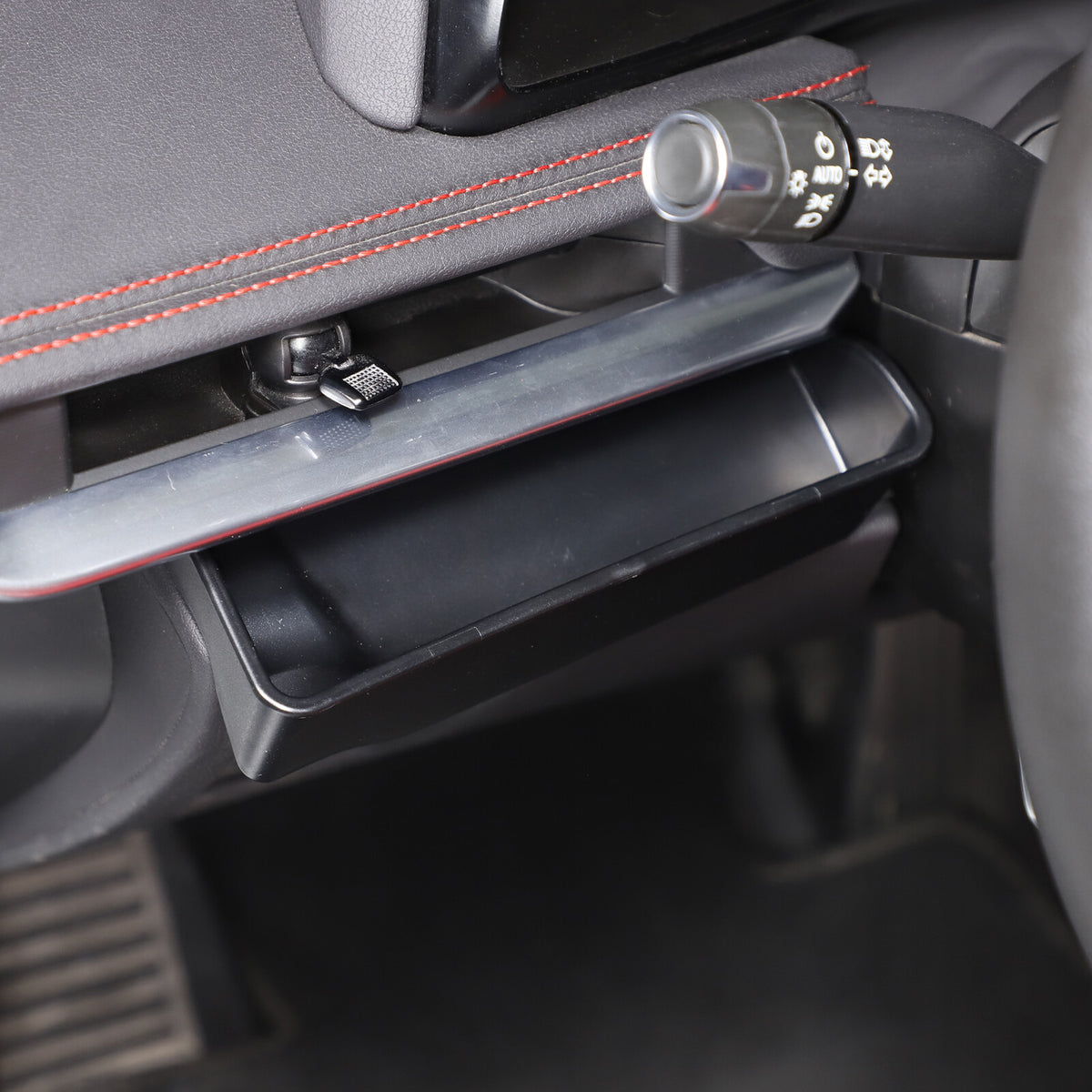 ABS Steering Wheel Left Storage Box Tray For Corvette C8 2020-26 20