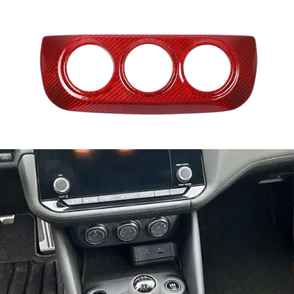 Red Real Carbon Fiber Interior Center Console Trim For Nissan Z 400Z RZ34 2023+ 50