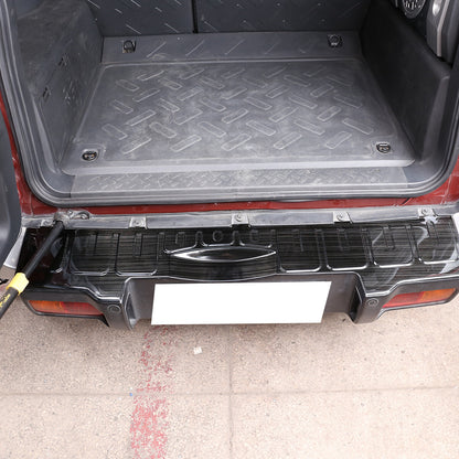 Steel Foiled Plain Rear Bumper Guard Steel Protector For Toyota FJ Cruiser 07-21 4