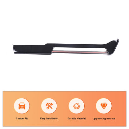 Glossy Piano Black Center Console Panel Trim Set For Corvette C8 2026+ US 43