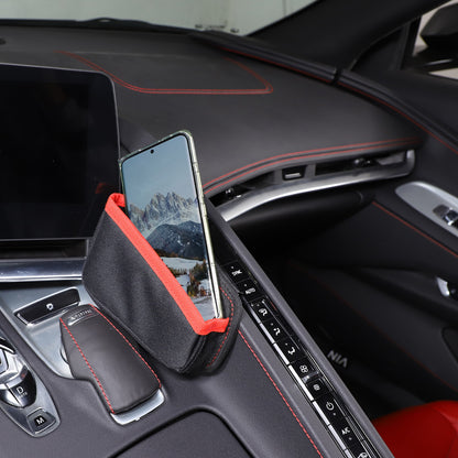 Front & Rear Center Console Storage Bag Tray For Corvette C8 2020+ - Variants 6-10 23