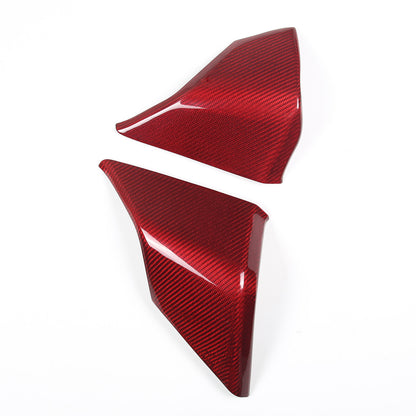 Red Real Carbon Fiber Full Interior Set Decor Trim Kit for Corvette C8 20-25 - Styles 6-10 54