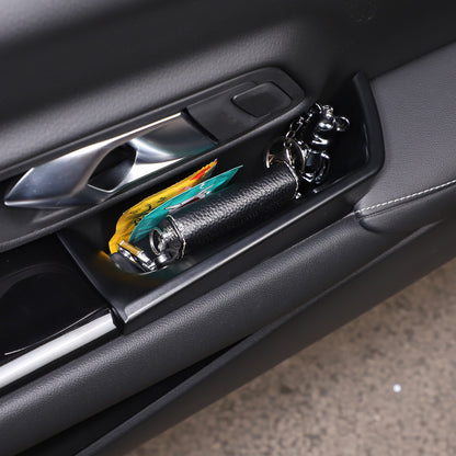 For Toyota Supra 2019-2024 Door Storage Storage Box ABS Black (Fits Supra) 14