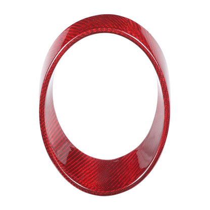 Red Real Carbon Fiber Instrument Tachometer Cover For Ferrari 458/488 2011-2016 8