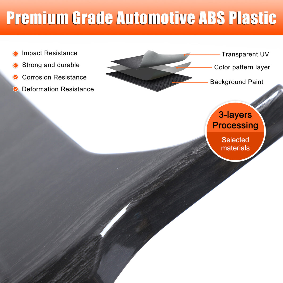 Black Wood Grain Center Console Gear Shift Panel Trim for Toyota Prado LC250 24+ 9
