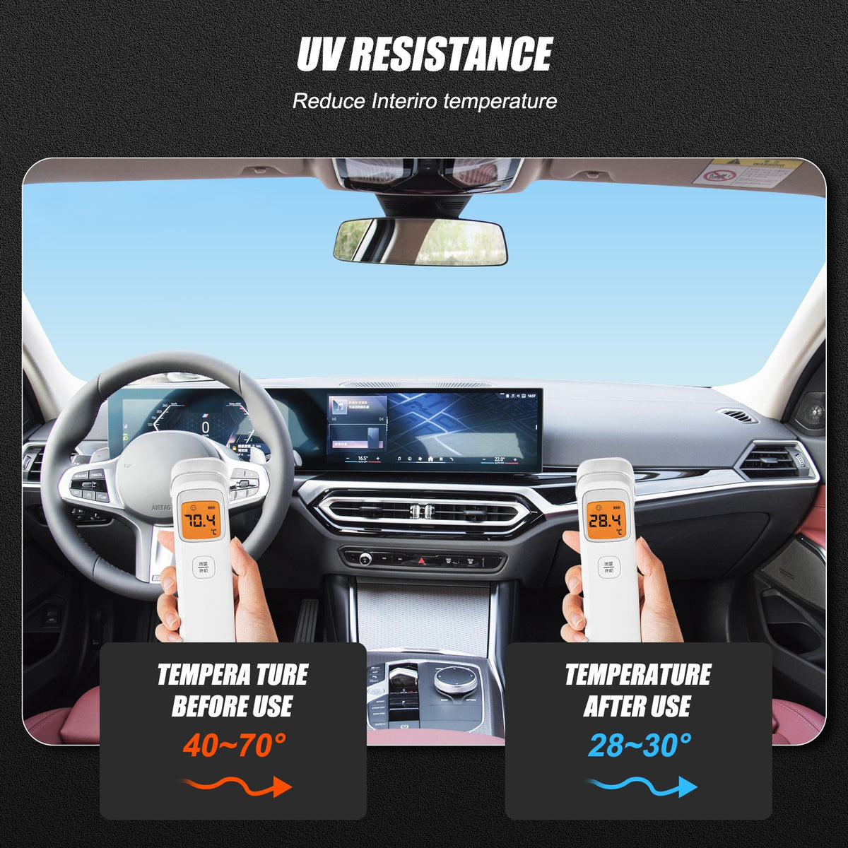 Car Protection Cover Waterproof Sun UV Snow Resistant For Fiat 500 2010-2022 US 24