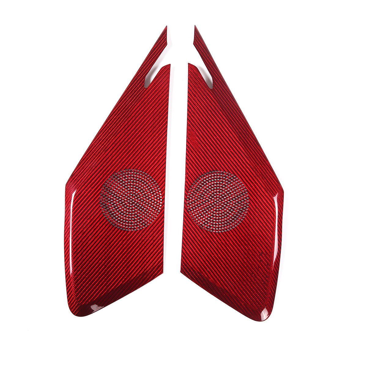 Red Real Carbon Fiber Interior Full Decor Cover Trim Kit for Corvette C8 2020-25 - Variants 26-30 14