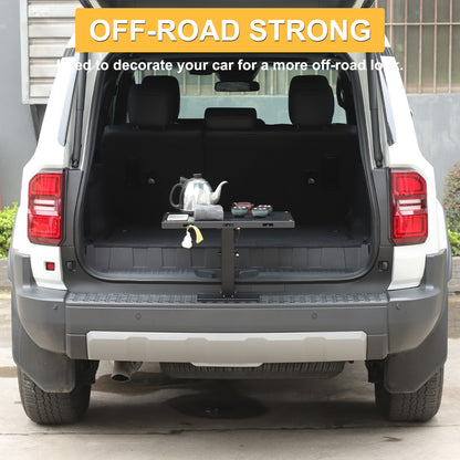 Car Camping Portable Trunk Lock Latch Table For Toyota LC250 Prado 2024+ 16