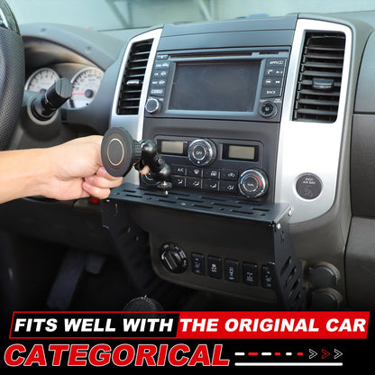 Center Console Multi-Functional Expansion Platform For Nissan Frontier 2009-2017 8