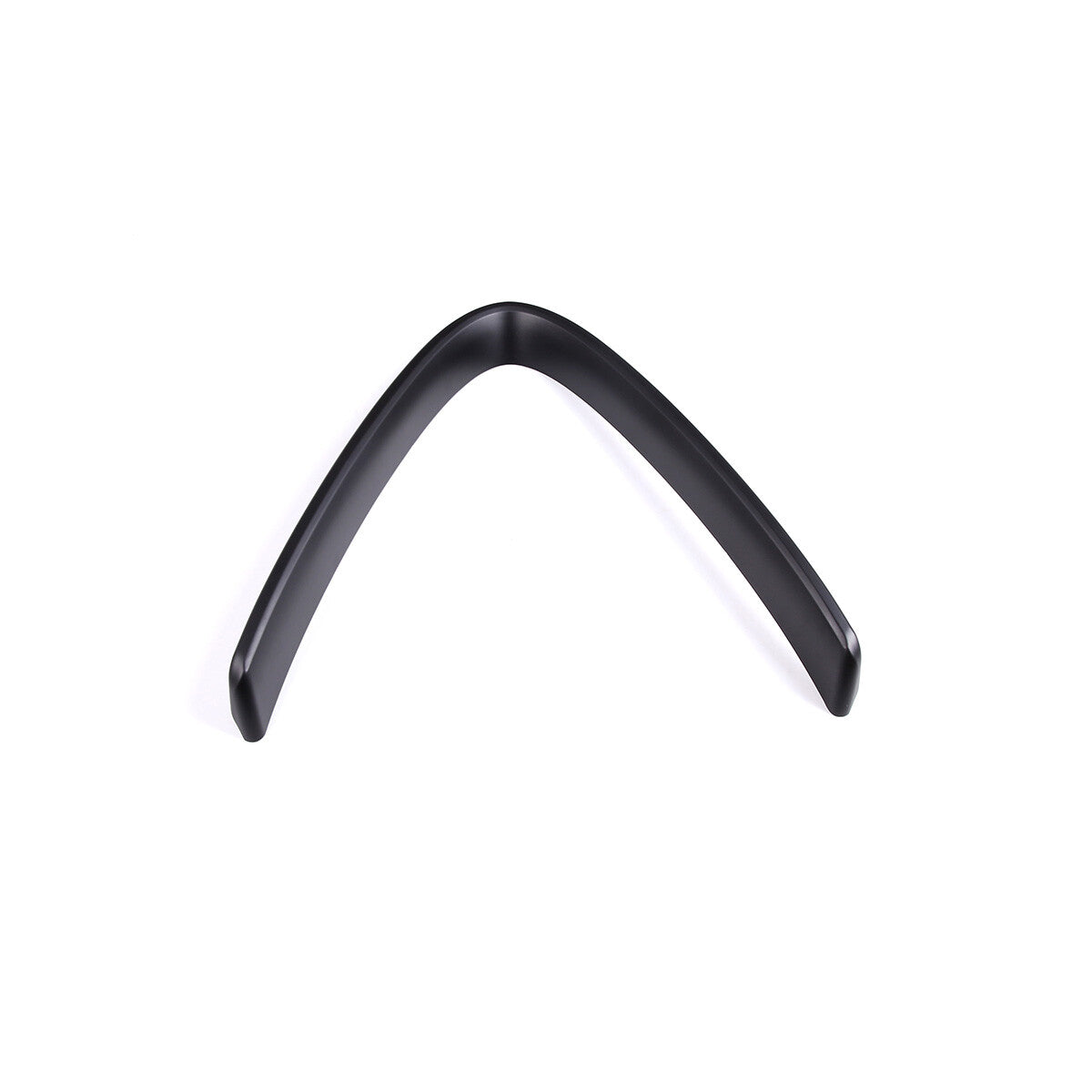 Matte Black Front Grille V Shape Cover+Logo Ring Trim for Alfa Romeo Giulia 17+ 8