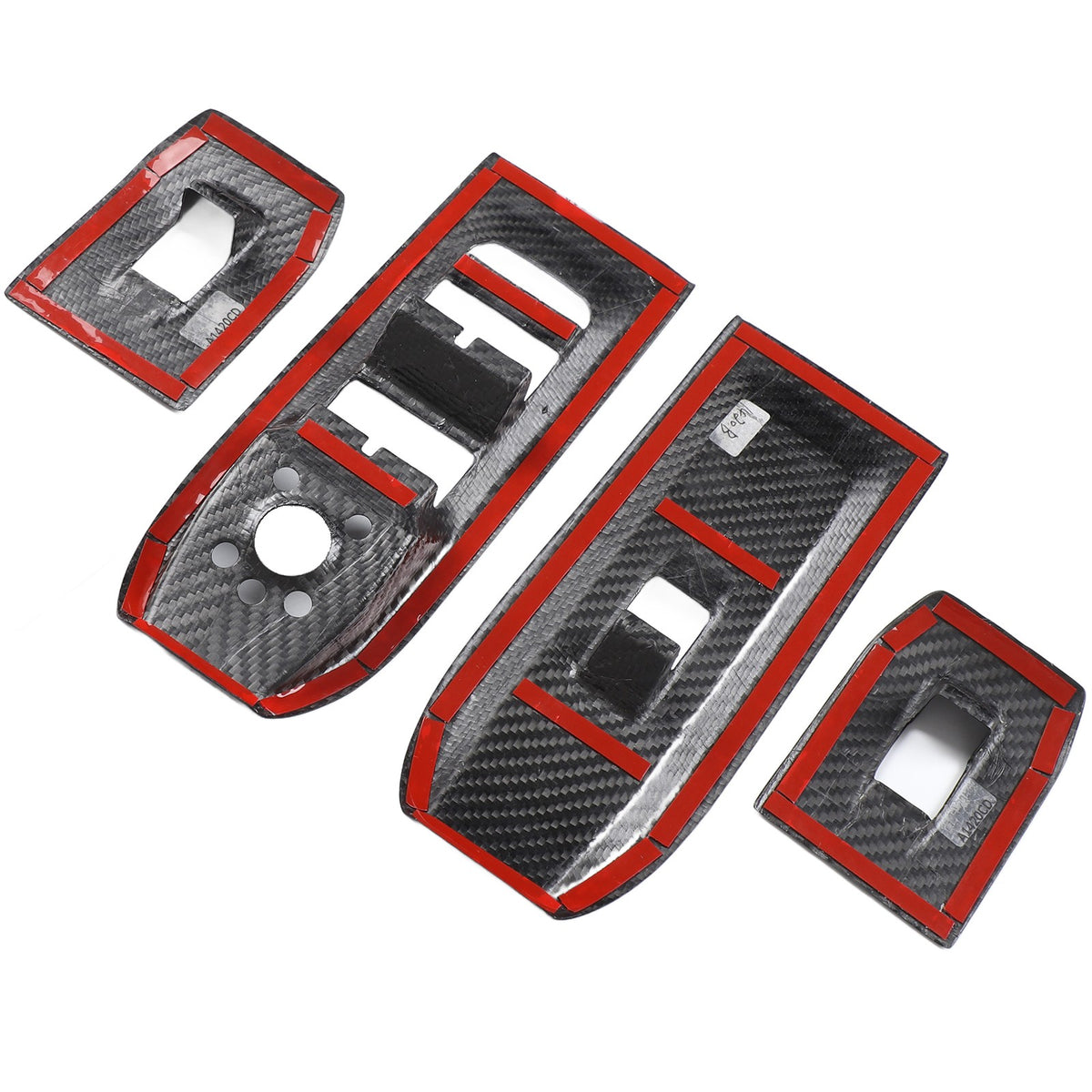 Real Carbon Fiber Window Lift Switch Panel Trim For Lamborghini URUS/SE 18-21 US 18