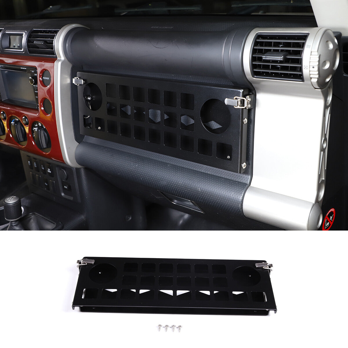 Alloy Co-Pilot Storage Bag Sundries Organizer For Toyota FJ Cruiser 07-21 US 6
