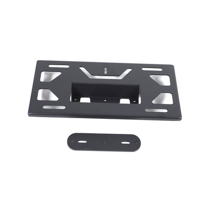 Front Bumper Tow Hook License Plate Mount Bracket For LR Defender L663 20-24 US 3