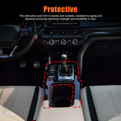 ABS Carbon Fiber Center Console Gear Shift Frame For Acura Integra 2023-2024 12