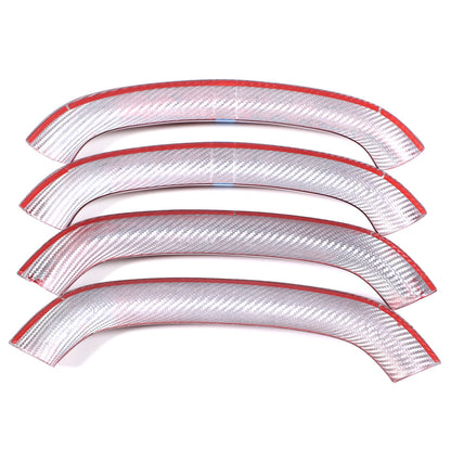 Red Real Carbon Fiber Blue Top Steering Wheel Cover Trim For Corvette C8 2020+ 14