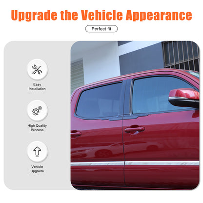 ABS Carbon Exterior Window Bottom Sill Trim Strip For Toyota Tacoma 2015-2022 US 7