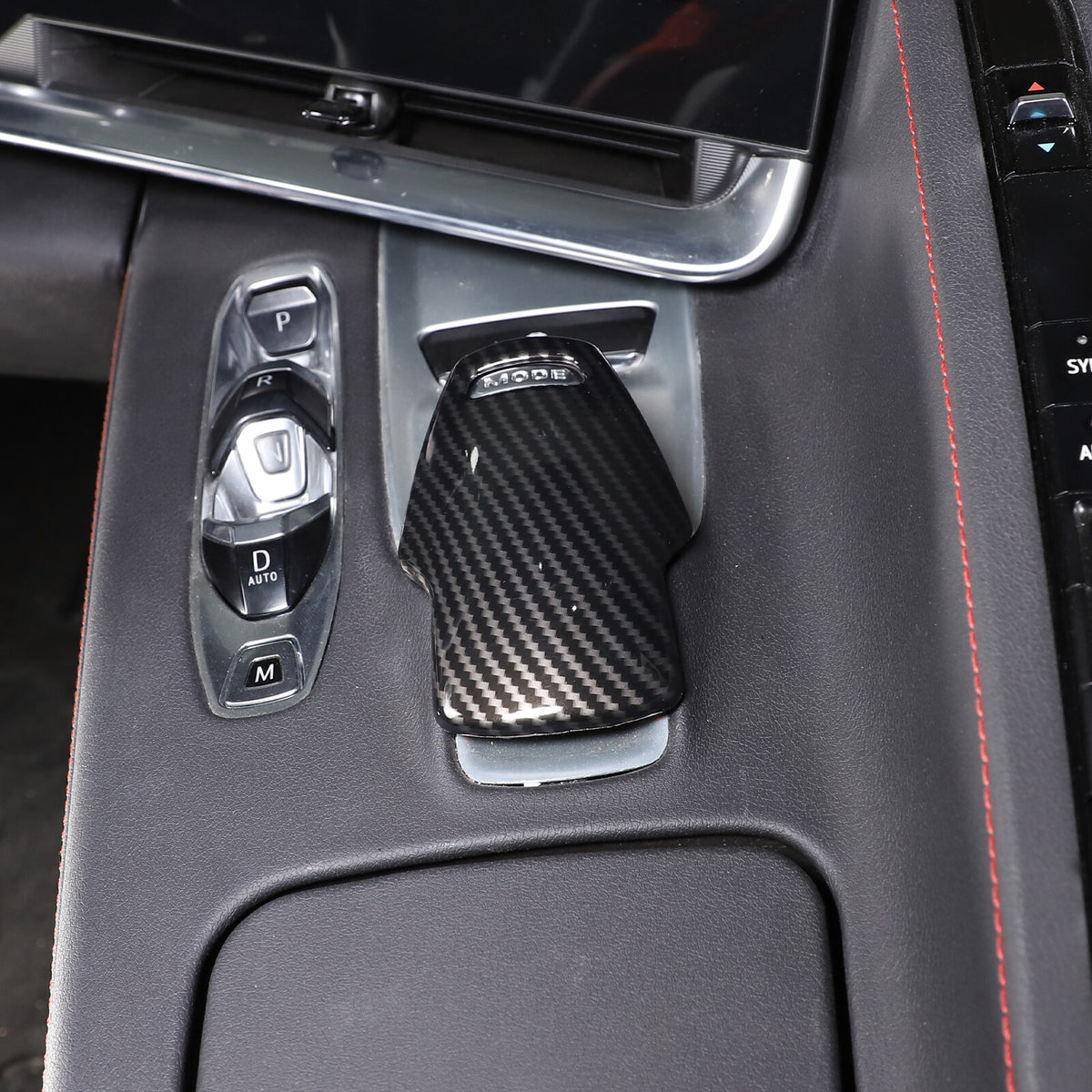 Carbon Fiber ABS Interior Full Decor Cover Trim Kit For Corvette C8 2020-2025 - Styles 16-20 63