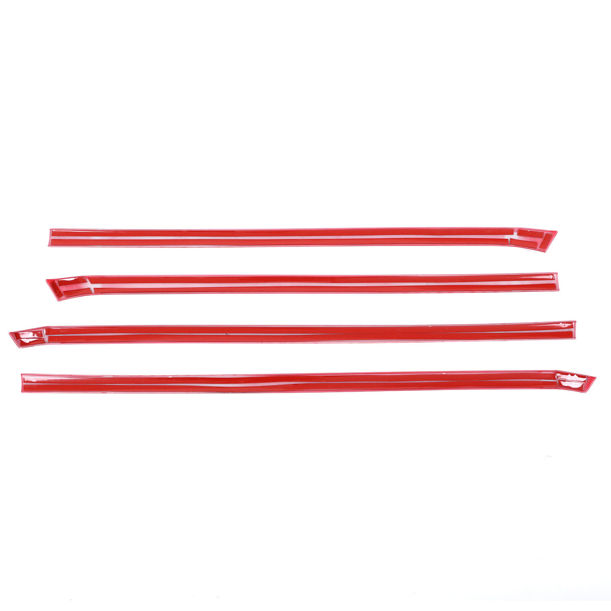 Sports Red ABS Interior Door Panel Trim Cover For Toyota Tacoma 2024+ US 10