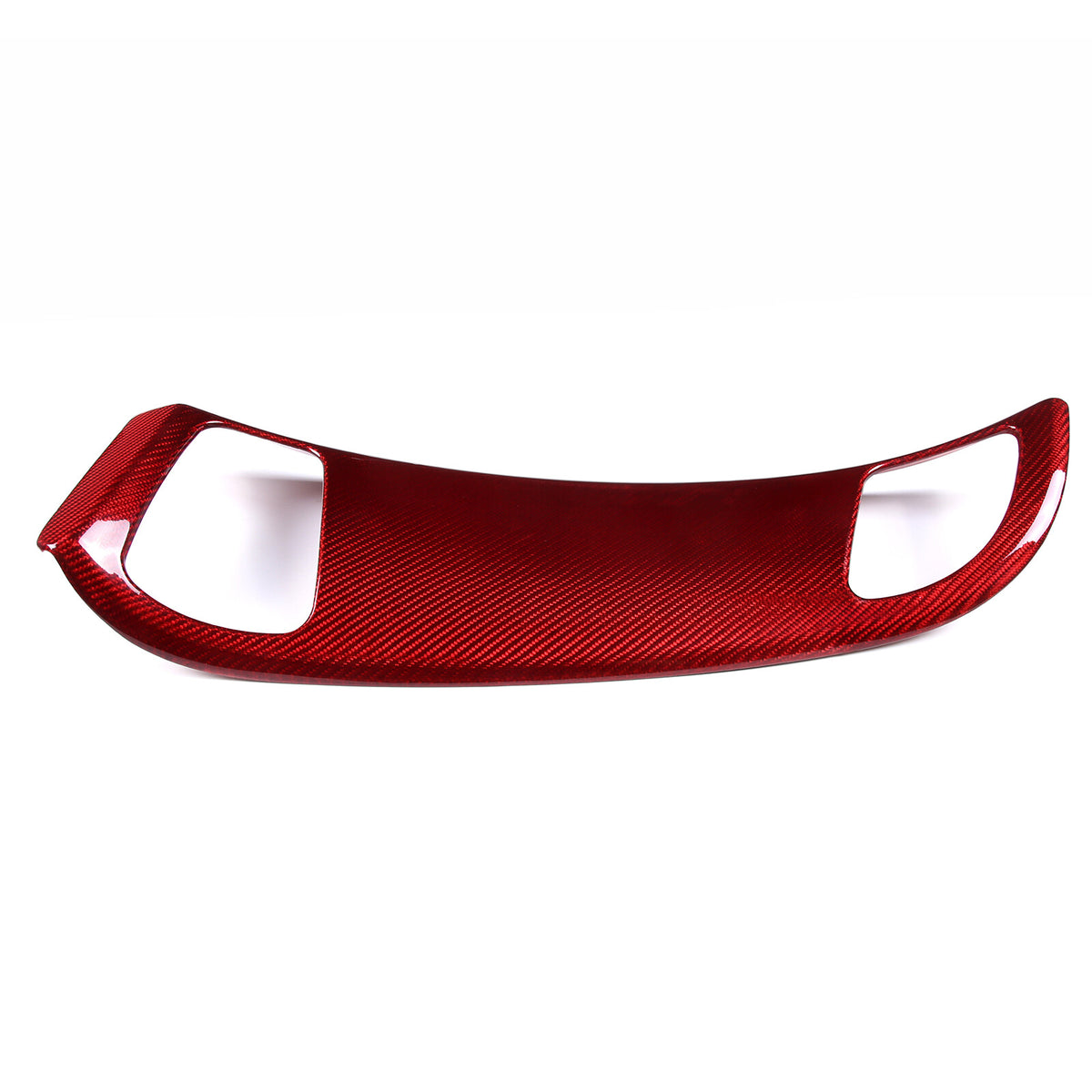Red Real Carbon Fiber Interior Center Full Trim Set Kit For Corvette C7 2014-19 - Variants 11-13 3