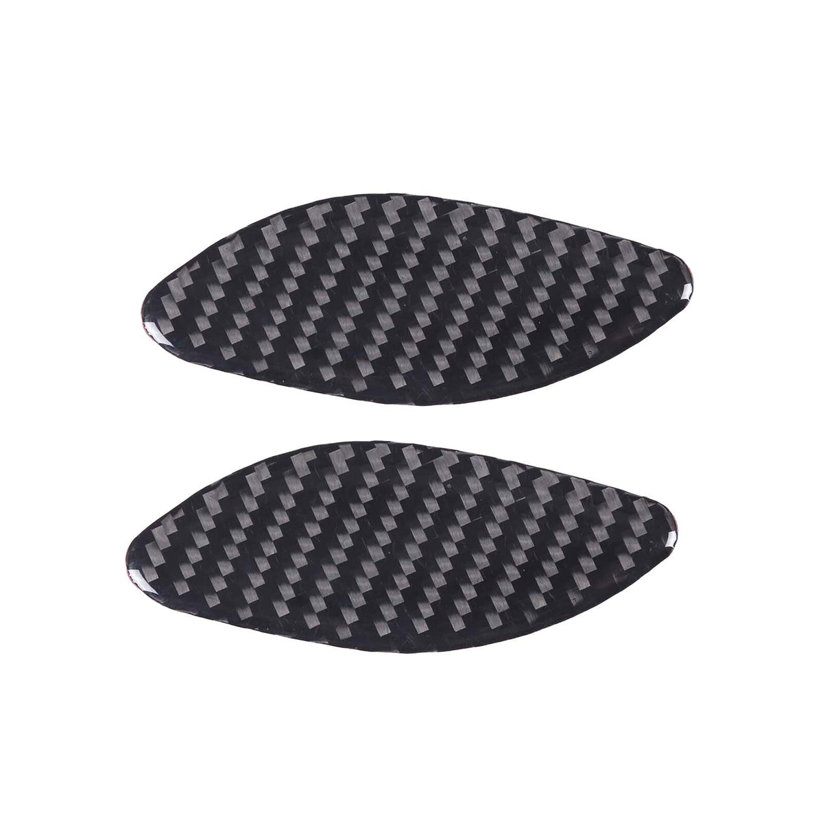 Carbon fiber Window Lift & Door Handle Storage Mat Sticker for Corvette C8 20-26 5