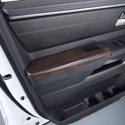 Oak Grain Door Elbow Armrest Trim Cover For Toyota Tundra Sequoia 2022-24 US 11