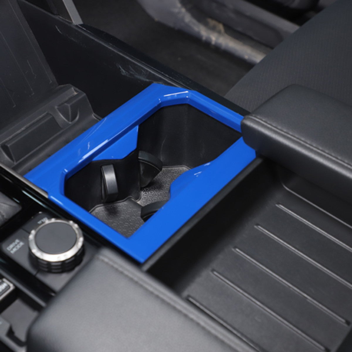 ABS Blue Car Center Panel Trim Interior Accessories For Toyota Tundra 2022-2026 - Variants 1-5 54