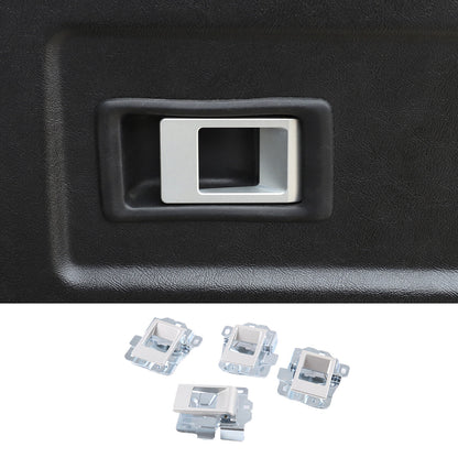 For Land Rover Defender 4Dr 2004-18 Alloy Silver Replace Door Handle trim 1