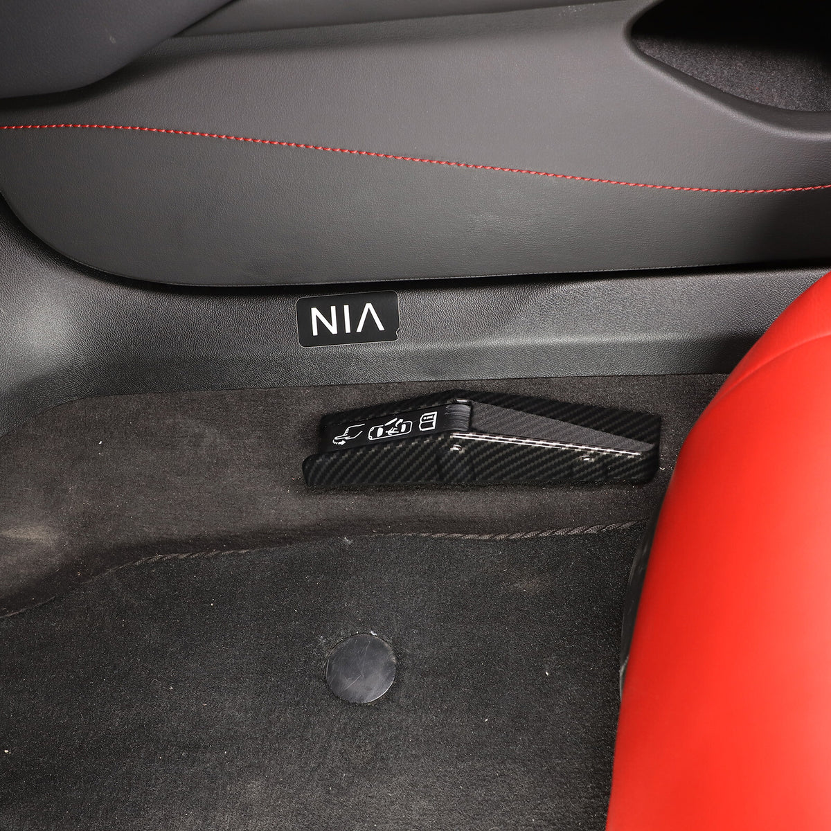 Carbon Fiber ABS Interior Full Decor Cover Trim Kit For Corvette C8 2020-2025 - Styles 31-35 6