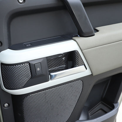 Real Dry Carbon Fiber Full Interior Trim Set For LR Defender 90 110 L663 20-23 205