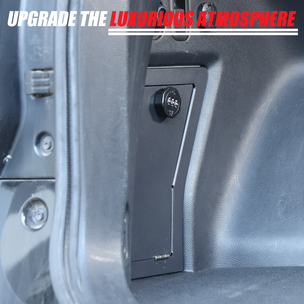 Rear Trunk Side Vault Safe Storage Lock Box For Subaru Forester 4th SJ 13-18 14