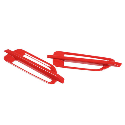 Sport Red ABS Side Fender Trim Cover For Cadillac Escalade 2007-2014 10