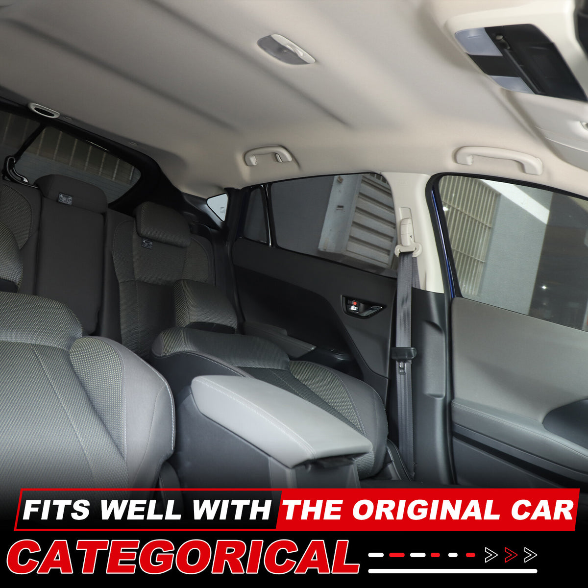 Full Car Window Screen Sun Shade Mesh Cover Windshield for Subaru Crosstrek 24+ 7