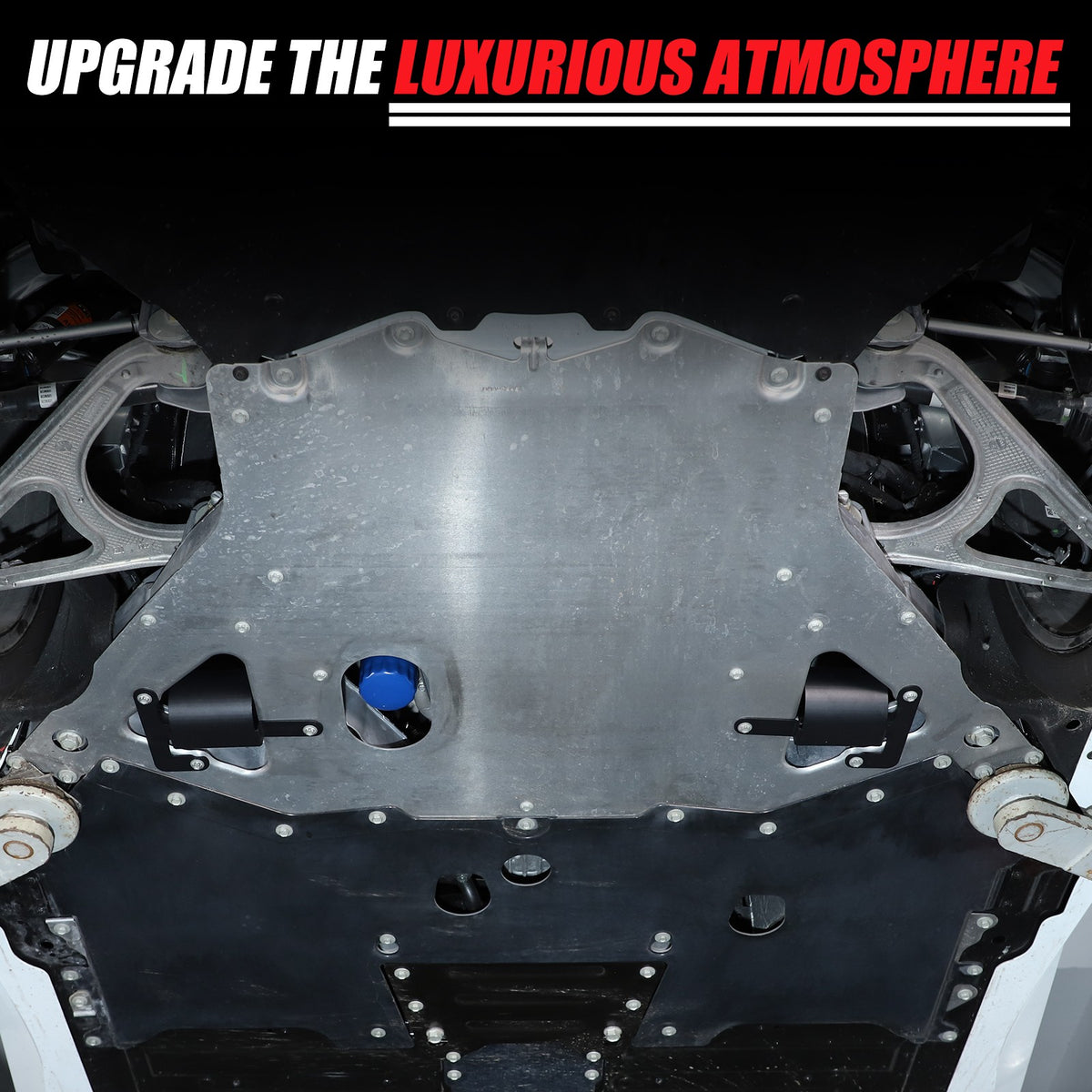 Underbody Rear Air Deflector 85580653,85580654 For Corvette C8 2020+ 2